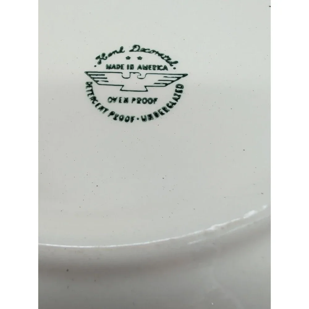 Stetson Marcrest Swiss Alpine Chalet Pie Plate 10”